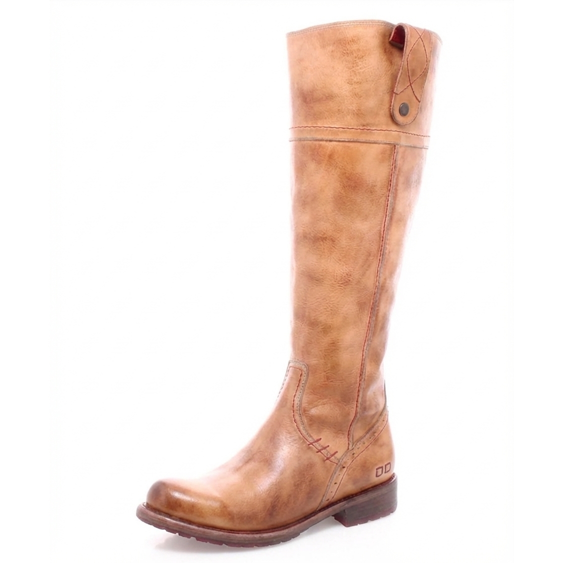 New Bedstu Women's Jacqueline Leather Boot In Tan Rustic